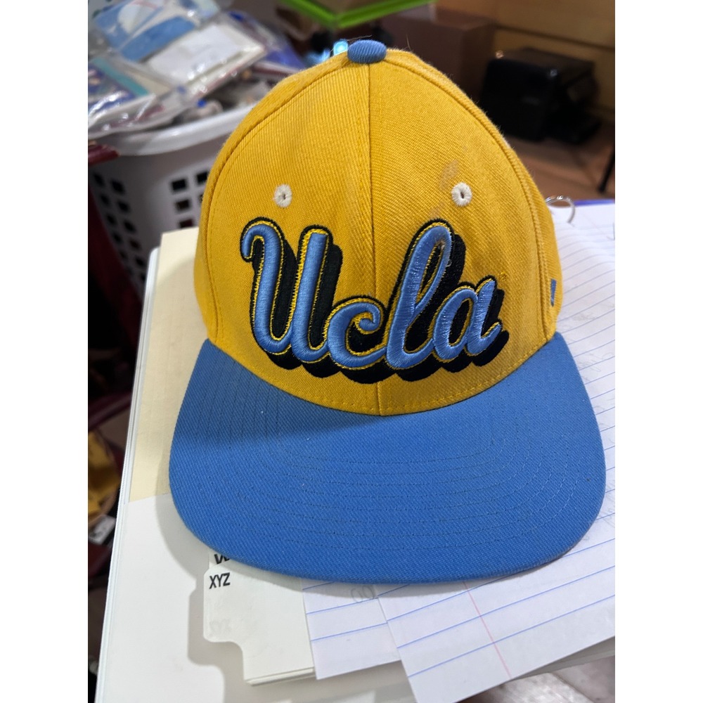 Zephyr UCLA Bruins Yellow Blue Snapback Hat Cap Adjustable Adult‎ Men